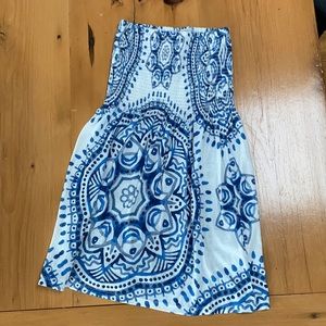 Strapless Beach Cover Up - Medium